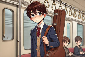 ギターの持ち運びは恥ずかしい?