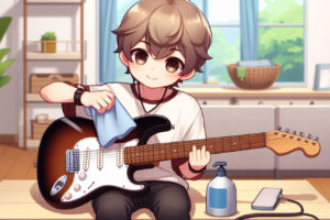 ギタークロスの代用品