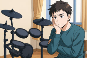 電子ドラムは後悔する？