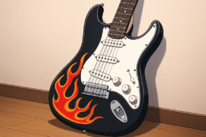 ギターにステッカーはダサい？